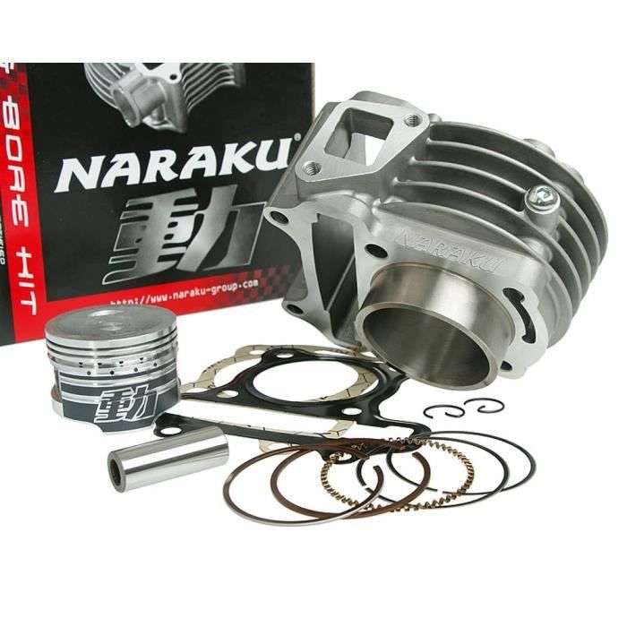 kit cylindre 72cc NARAKU V2 pour SACHS Bee 50cc, SKYTEAM Florida, TAURIS Brio, Capri, Torero, Scooter