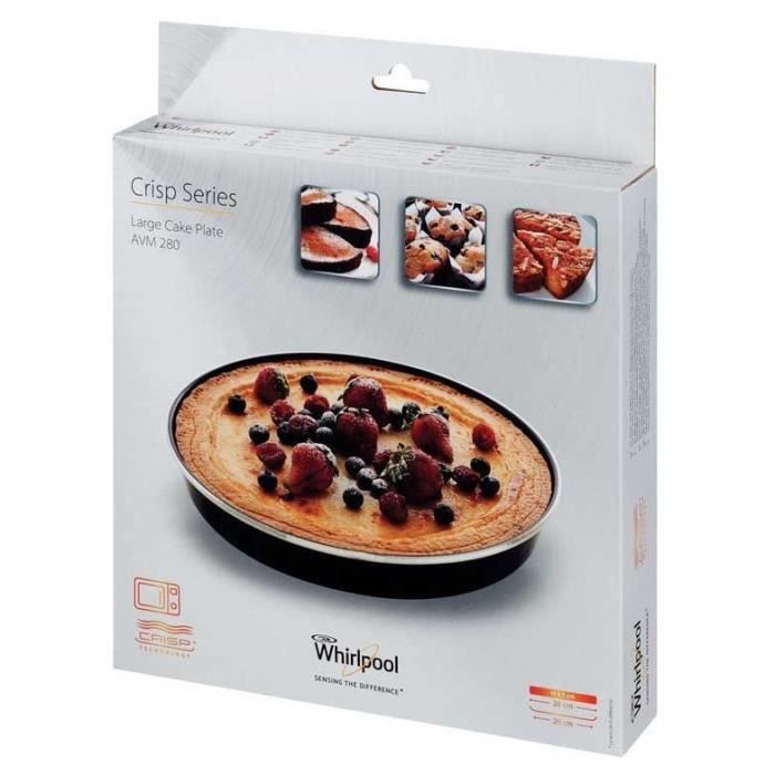 MOULE CRISP 26 CM AVM 280 POUR MICRO-ONDES WHIRLPOOL - BVMPIECES