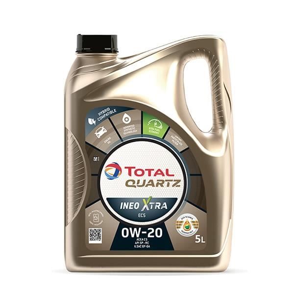 Huile Moteur Total Quartz Ineo Xtra ECS 5 0W20 5L