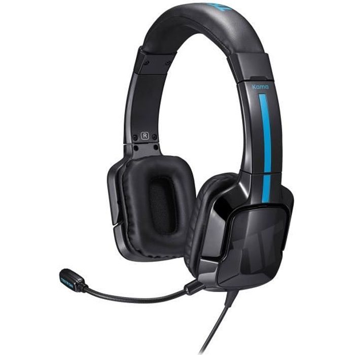 Casque Filaire Tritton Kama Micro PS4 Noir