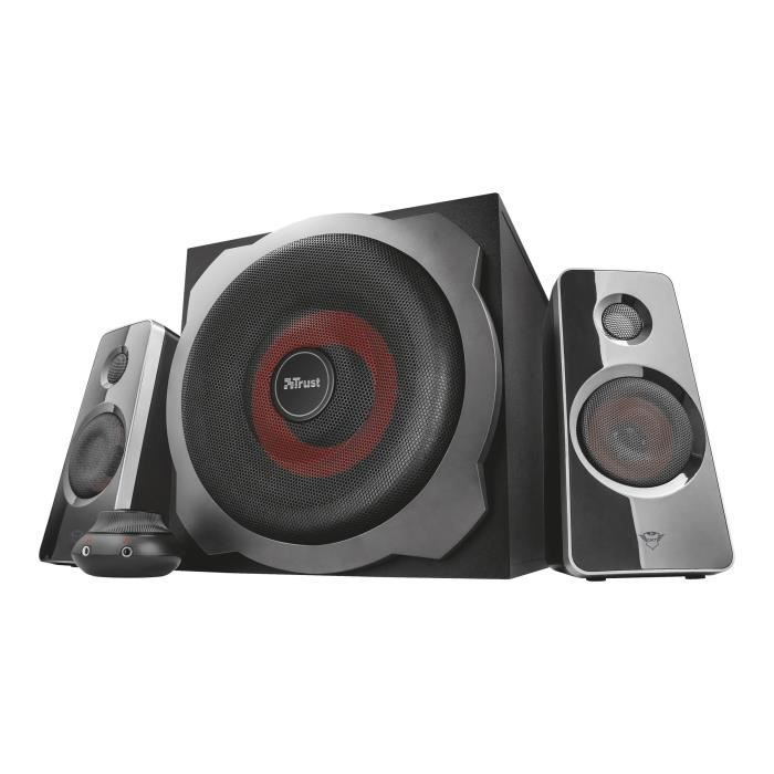 Trust GXT 4038 Thunder Système de haut-parleur Canal 2.1 60 Watt (Totale)