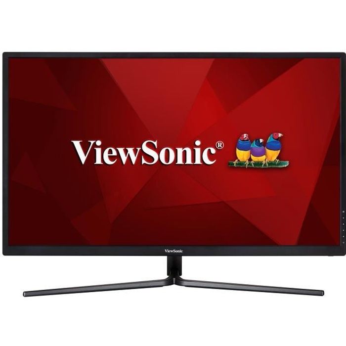 ViewSonic VX3211-4K-mhd Moniteur VA 32 -4K UHD 3840x2160 Pixels, 5 ms, HDR10, HDMI, DP, Haut-Parleurs, Noir