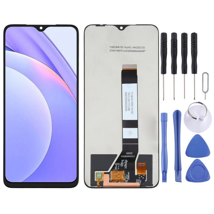 Écran LCD + Vitre Tactile Pour Xiaomi Poco M3 - Neuf D'origine, Couleur Noir, 6.53 Pouces, Fabriqué En France