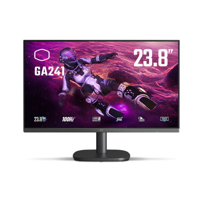 Moniteur - Cooler Master - GA241 - 23.8 pouces - 1ms - 100Hz - FHD