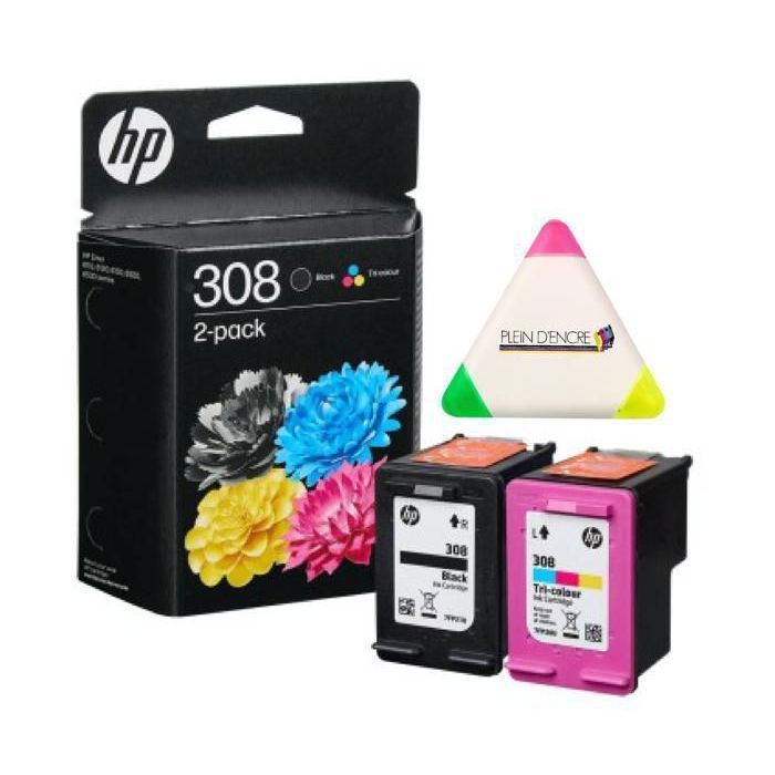 Multipack Cartouches D encre HP 308 HP308 Pour Imprimante HP Envy 6110 multipack-cartouches-d-encre-hp-308-hp308-pour-imprimante-hp-envy-6110