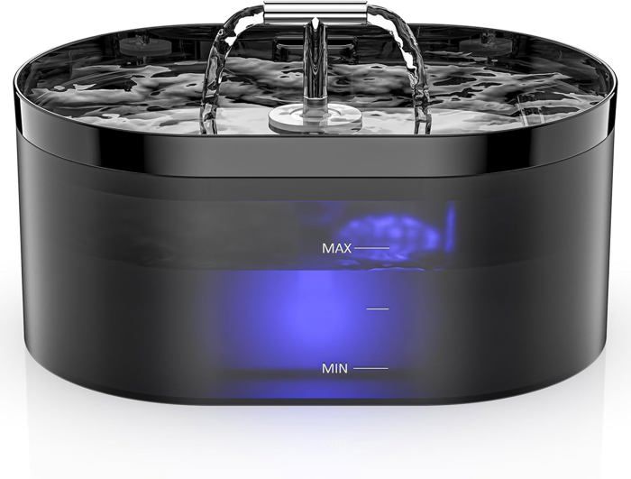 Meilleurs prix pour Fontaine À Eau Automatique Pour Chat-2,2L-Fontaine À Eau Pour Chat-Distributeur Eau Chat-Fontaine Eau Chat-Super Silencieuse,Chiens