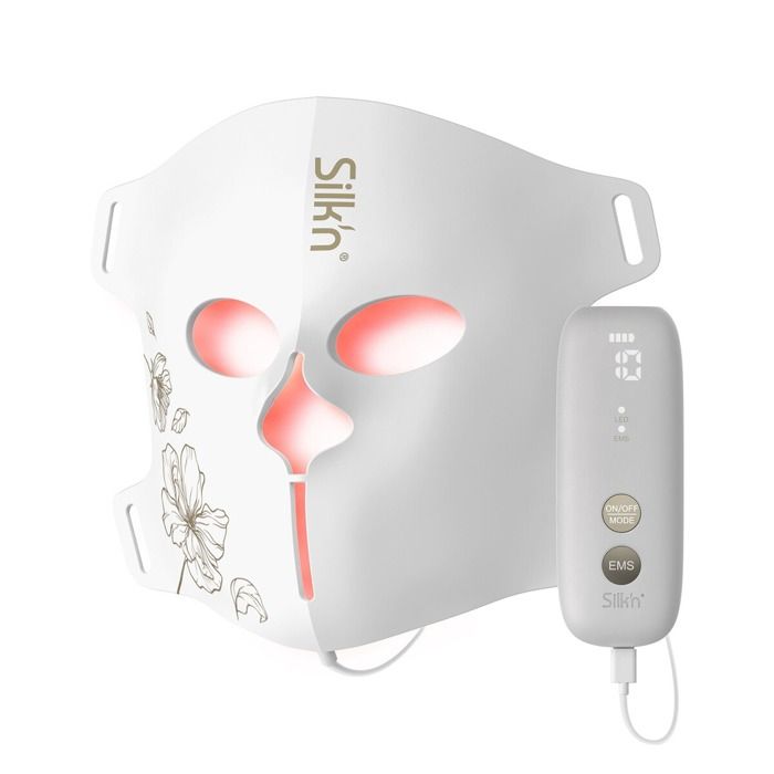Masque LED Silkn Masque visage anti-âge technologies EMS + LED