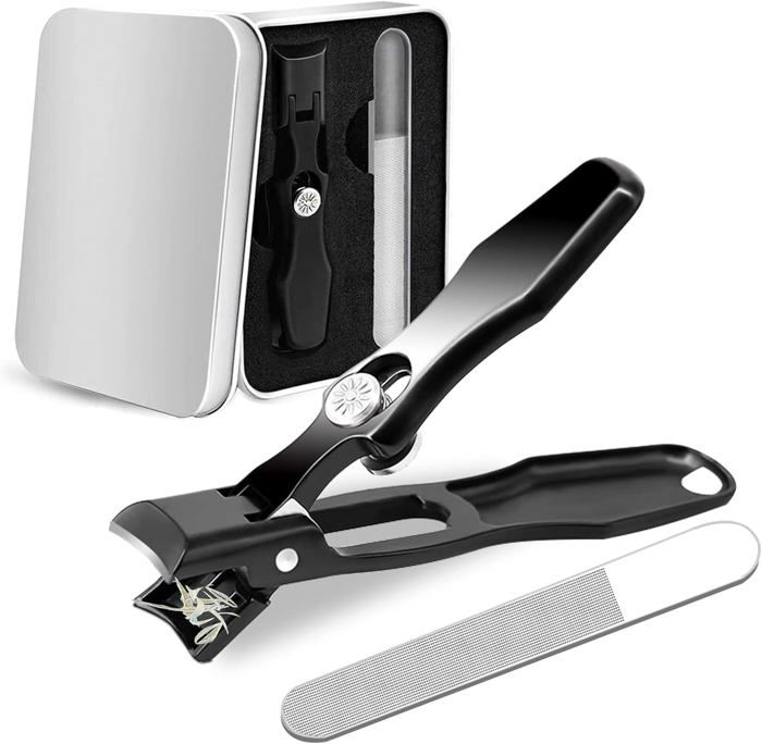 Coupe-Ongles Portable – Acier Inoxydable – Noir – Marque Uxcell – Neuf