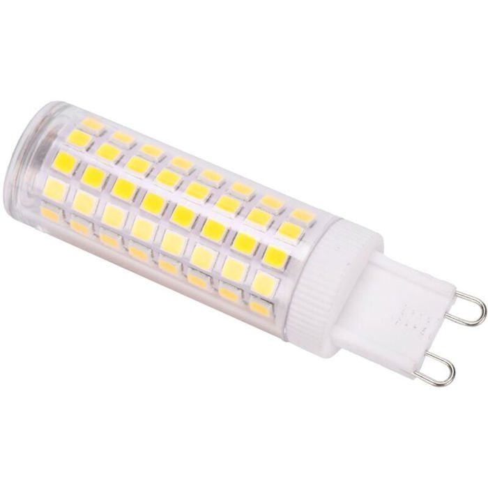 Ampoule G9 12W 830LM 100LED Bi Pin lampe épis de mas pour lustre 100-240VCold White 6000-6500K