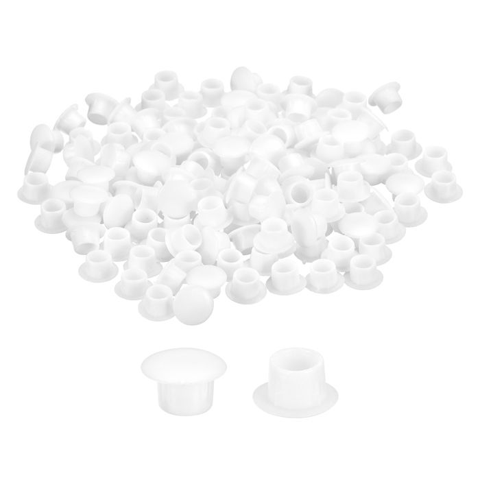 Uxcell Lot De 58 Bouchons à Trous Ronds En Nylon De 10 Mm Pour