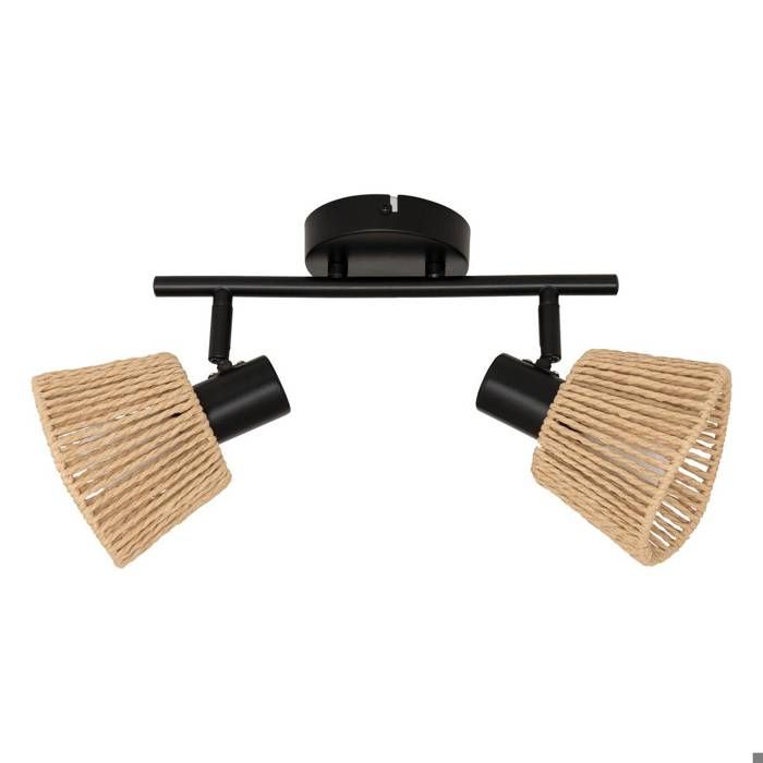 Applique murale/plafonnier Myha beige 28x15cm - Atmosphera Créateur dintérieur