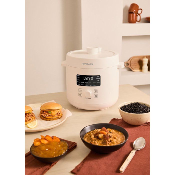 CREATE Pressure Cooker Studio - Autocuiseur &Eacute;lectrique Multifonctionnel Programmable