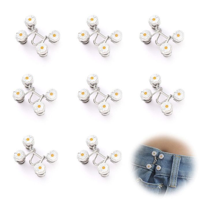 Pince pour Pantalon Trop Large 8 Ensembles Bouton Pantalon Serre