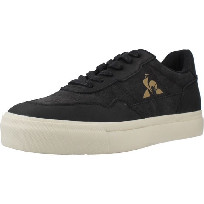 Le Coq Sportif Sport > Zapatillas Hombre Modèle Chaussure Le Coq Sportif Modèle Lcs Ollie Waxy Canvas - Coleur Noir