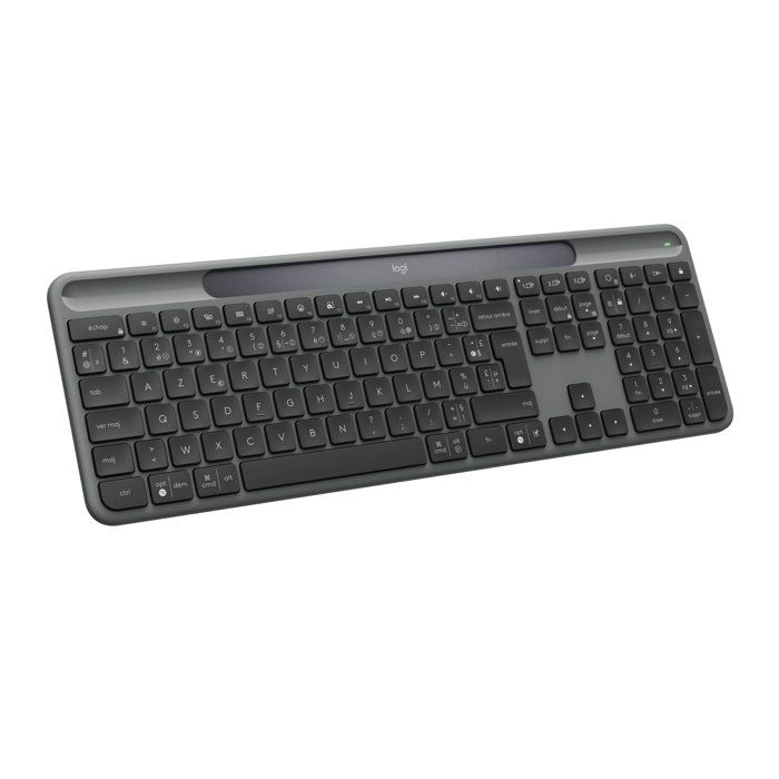 Clavier Sans Fil Logitech Signature Slim Solar+ – Alimenté par Lumière, AZERTY, Bluetooth - vue 6
