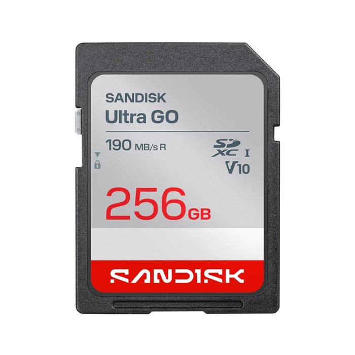 Carte SD SanDisk Ultra GO SDXC UHS I 190MB/ U3 V10 - vue 3
