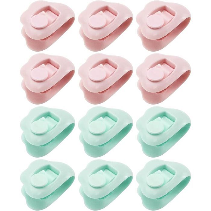 12 Clips Anti-Dérapants pour Housse de Couette – Fixation Rapide & Sécurisée