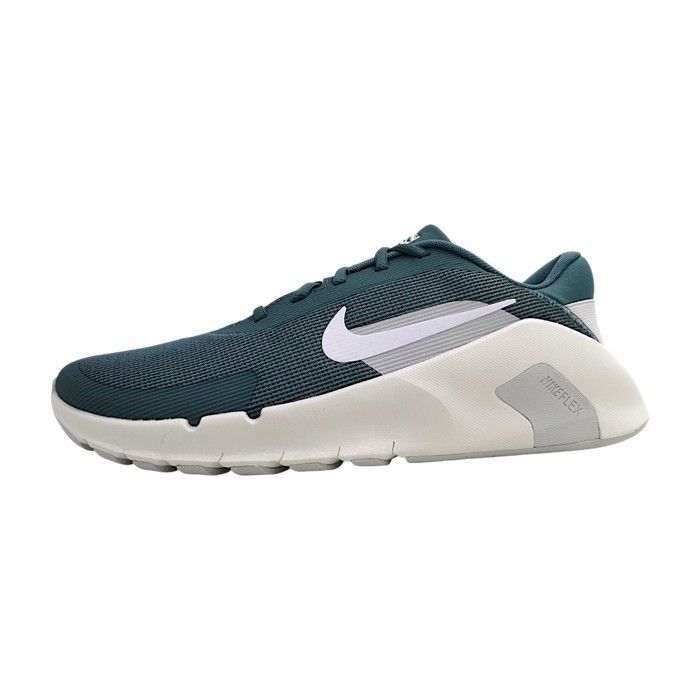 Hommes Nike Chaussure de sport Flex Train Textile Lacets Plat - mineral slate/white 302