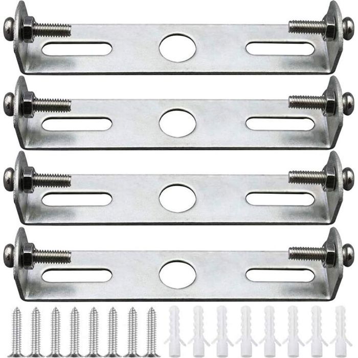 4 Pièces Support de Fixation pour Plafonnier 105 mm Luminaire Suspendu Accessoires Lustre de Plafond Plafonnier Plaque de Base Plaq