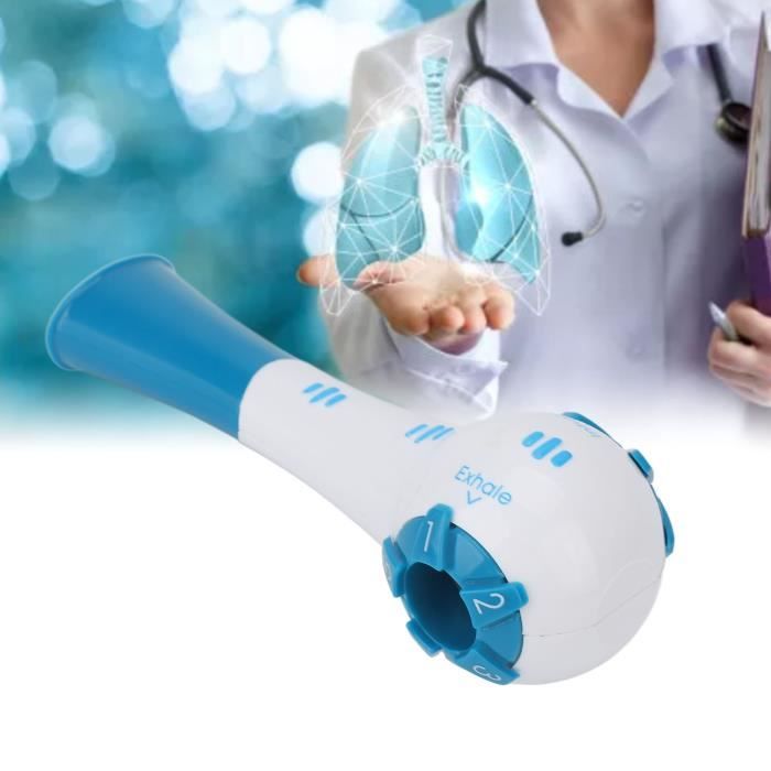 Entraîneur Respiratoire Pour Athlètes - Résistance Réglable, Portable - Améliore Capacité Pulmonaire Et Endurance
