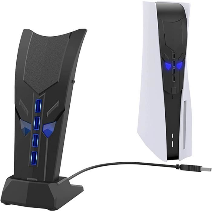 Hub USB PS5 à 4 ports Extension de hub Adaptateur répartiteur USB 2