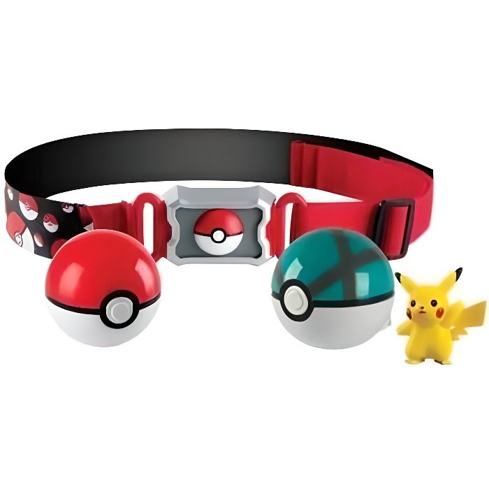 Ceinture de Poke Ball dresseur Pokemon Cdiscount Jeux Jouets