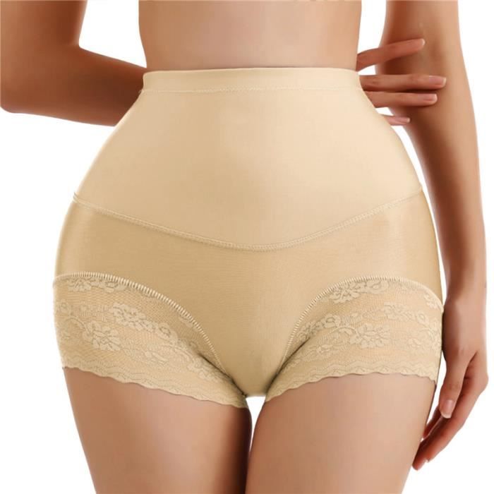 Culotte de contr le taille haute pour femme XXL Sans couture
