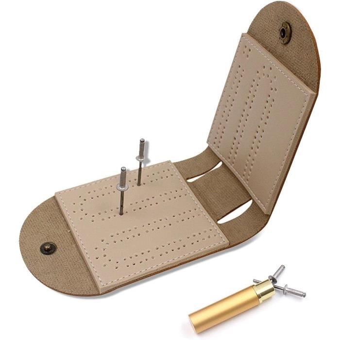 Cribbage Board Cribbage Peg Board Cribbage Pegs Jeu De Cribbage 2 Tracks Jeu De Cartes Adulte