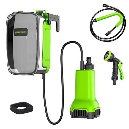 Pompe à eau Greenworks G24SWP 24 V sans batterie et chargeur - vue 2