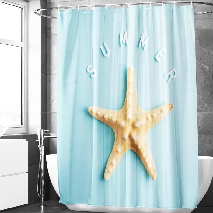 Lot De 11 Crochets De Rideau De Douche – Poissons Tropicaux Résine – Déco Marine