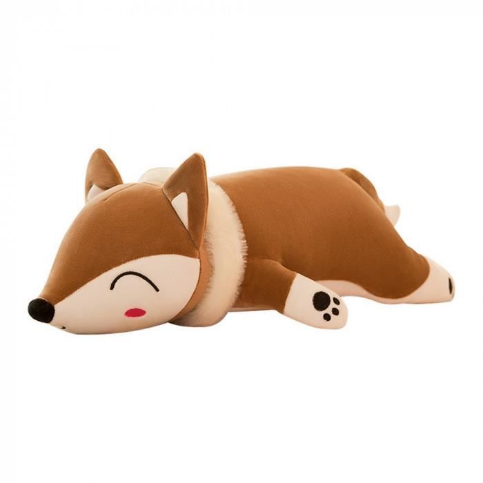 Version Marron 50cm 1pc Doux Kawaii Renard Poupees Animaux En Peluche Jouets Pour Filles Enfants Garcons Dessin Anime Oreiller Cdiscount Puericulture Eveil Bebe