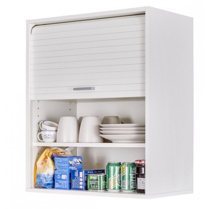 Meuble de Cuisine Blanc 2 Etagères L 60 cm H 72 cm P 35 cm - L 60 x l 35 x H 72 cm Meuble de Cuisine Blanc 2 Etagères L 60 cm H 72 cm P 35 cm - L 60 x l 35 x H 72 cm