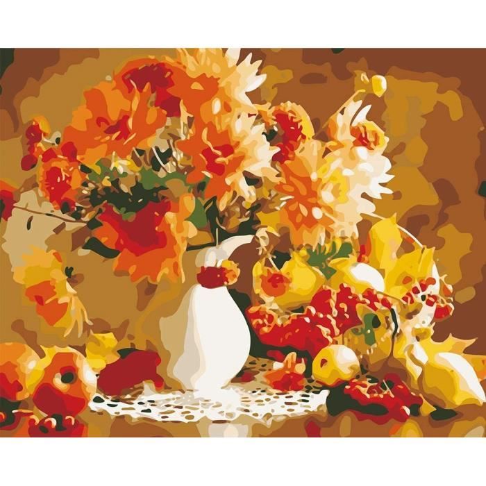 Kits De Peinture Au Numero Wonzom Diy Peinture Par Numero Pour Adultes Peindre Par Nombre Kits Sur Toile Pour Debutant 50814 Achat Vente Peinture Au Numero Kits De Peinture Au Numer Cdiscount