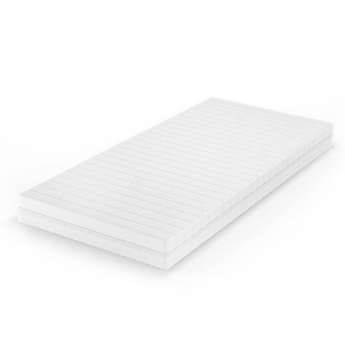 Matelas en mousse froide 200x80cm H2 degré de dureté 7 zones Blanc Vitalispa 12341 Matelas en mousse froide 200x80cm H2 degré de dureté 7 zones Blanc Vitalispa 12341