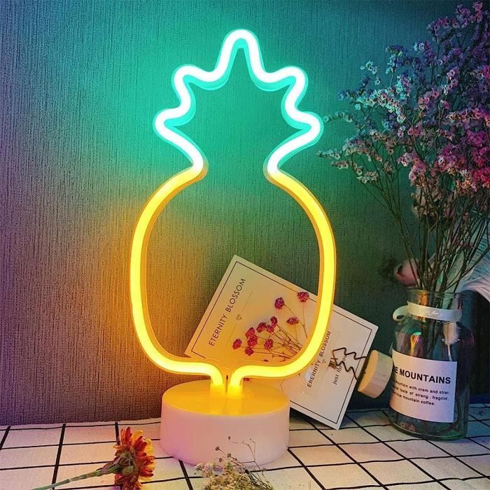 Domybest Led Néon Forme Coeur Enseigne Lumineuse Au Néon Usb Lumière De