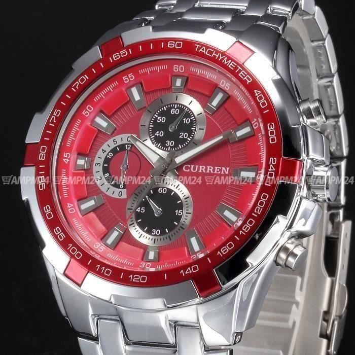 Ferrari - 830100 - Montre Homme - Quartz Analogique - Cadran Noir - Bracelet Silicone Noir