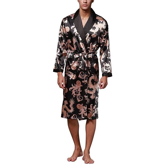 Robe de hotsell chambre homme soie