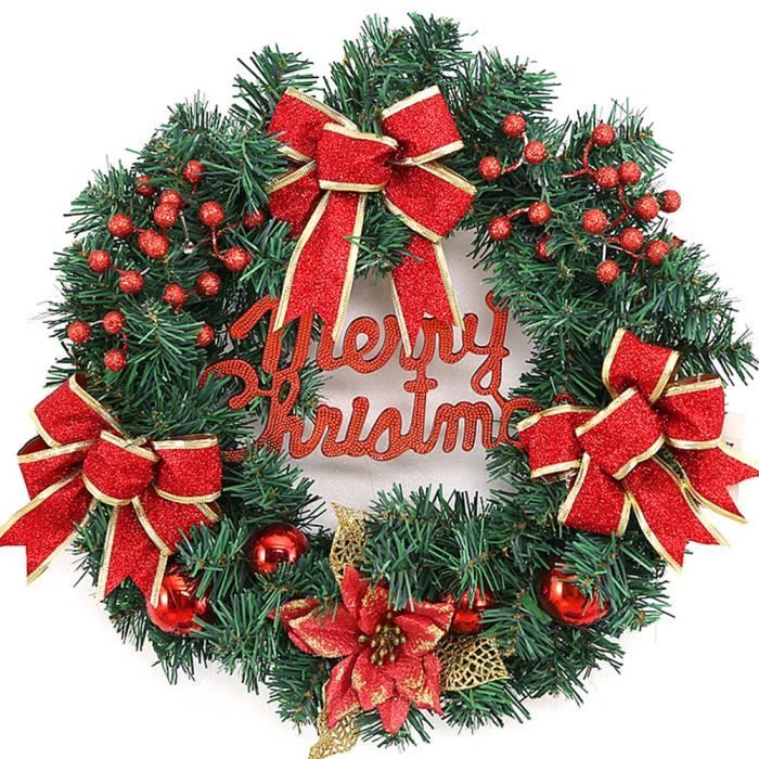 40cm Decoration Noel Deco Noel Decorations De Noel Guirlande Guirlande Noel Exterieur Decoration De Noel Guirlande Vert 01 Achat Vente Deco De Fete Murale Bientot Le Black Friday Cdiscount
