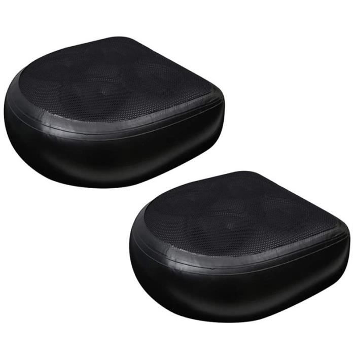 Coussin Oscillant Portable (wobble Cushion) Pour Enfants – 34 Cm Noir – Sensoriel Et Gonflable