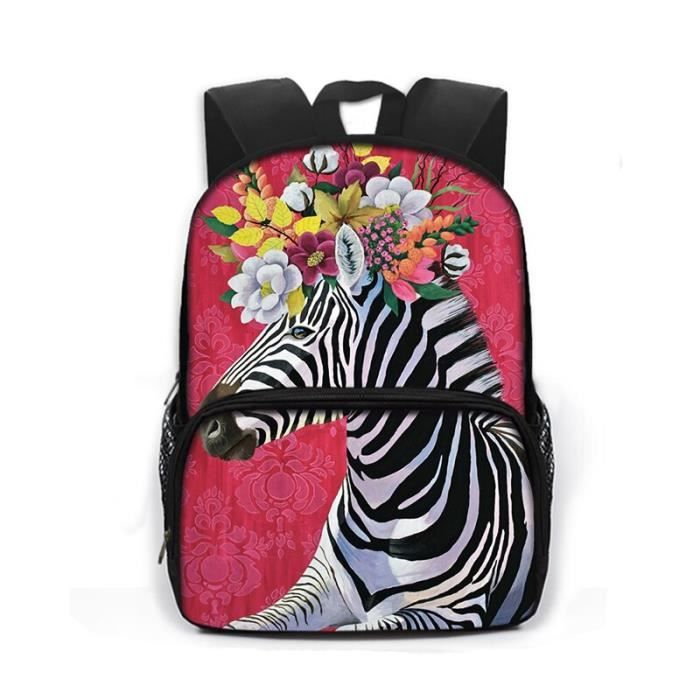 Sac à Dos Grand Format Motif Demon Hunter – Pour Filles, École, Voyage, Polyester Imperméable - 3