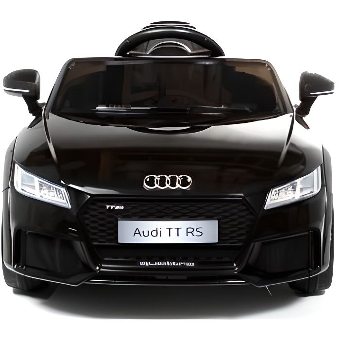 Voiture Electrique Pour Enfants 12v Audi Tt Rs Sous Licence Noir