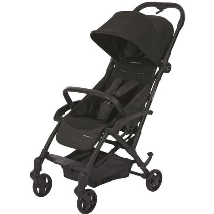 Bebe Confort Poussette Citadine Laika V1 Nomad Black Legere Et Compacte De La Naissance A 3 5 Ans Cdiscount Puericulture Eveil Bebe