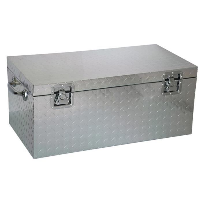 Male Cantine Metal Aluminium Martele Resistant A L Eau 77x40x33 Cm
