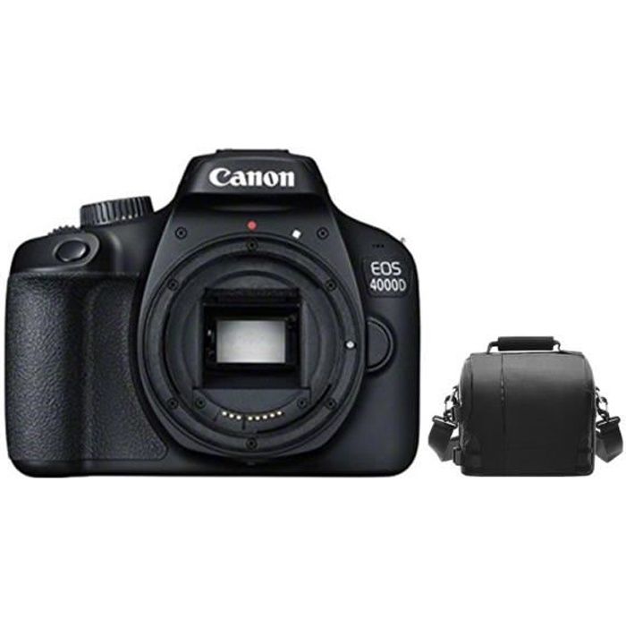 CANON EOS 4000D Body Black + camera Bag