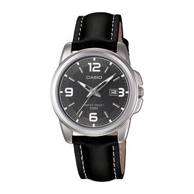 Montre Femme - Casio - LTP-1314L-8A - Quartz Analogique - Bracelet Cuir Noir - Classique