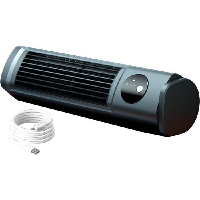 Ventilateur/Climatiseur Voiture Portable 12V - Avec Réservoir D'Eau, Rafraîchissement Évaporatif - Pour Auto, Camping