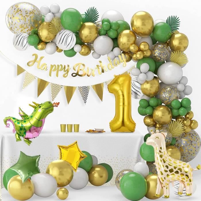 Décoration Anniversaire Thème Requin 3 Ans - Comprend Bannière, Ballons, Nappe, Décoration Gâteau Et Accessoires