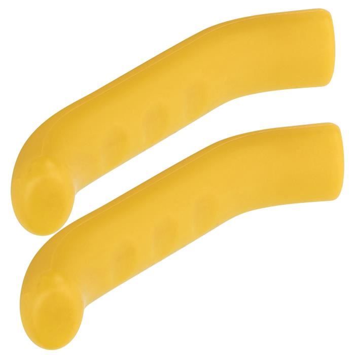 Manchon Frein à Main En Aluminium KIMISS - Protection Universelle Pour Voiture (Rouge)