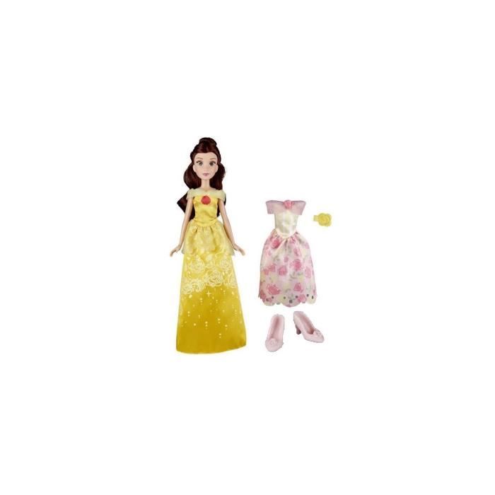 Poupee Belle Tenue Magique de Princesse Disney Princess Rose et Jaune Cdiscount Jeux Jouets