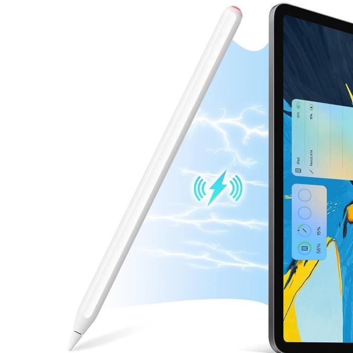 Stylet Compatible Avec Apple IPad 2018 2025, Détection D'inclinaison & Reject De Paume,pour IPad 11 A16 10 9 8 7 6,Pro 3 4 5 6 M4   Informatique